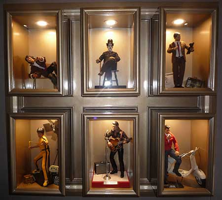 Miniatur di Dinding Home Theater miniatur di dinding